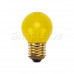 Лампа накаливания e27 10 Вт желтая колба, SL401-111