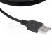 LED лента с USB коннектором 5 В, 8 мм, IP65, SMD 2835, 60 LED/m, цвет свечения теплый белый (3000 K)